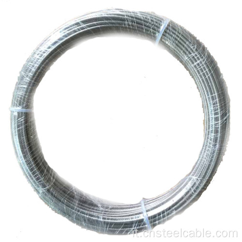 1x19 Dia.1.2mm Galvanizzato in acciaio